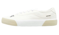 Logo Lace-Up Skater Sneakers "Cream/White" PMIN001S23FAB0018501