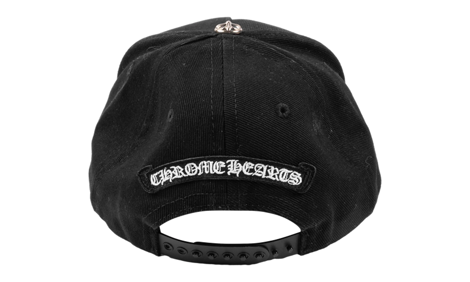CH cross waxed denim baseball cap "Black" CHRM0637