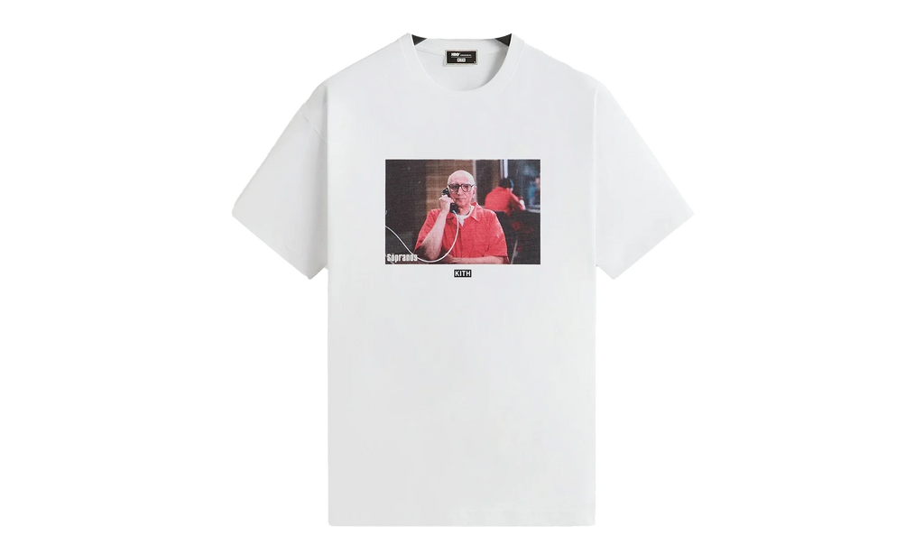 The Sopranos Uncle Junior Vintage Tee "White" khm034642 101