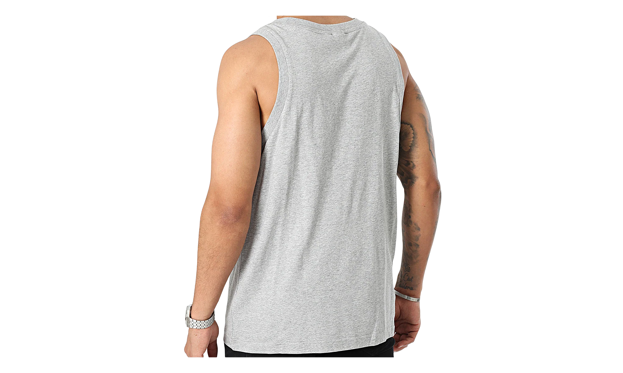 Classics Trefoil Tank Top "Medium Grey Heather" IM2082