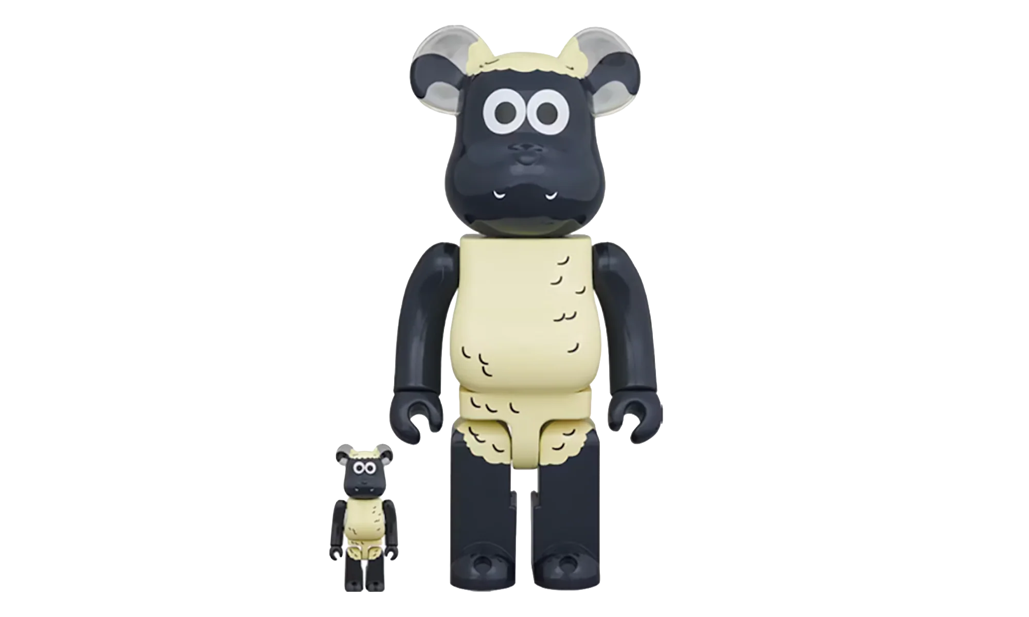 Bearbrick Shaun the Sheep "100% & 400% Set" MEDI3068
