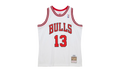 NBA Luc Longley Jersey "1997 Chicago Bulls - White" SMJY6370 CBU97LLOWHIT