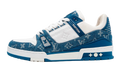 LV Trainer Low "Monogram Denim White Blue" 1A9JGU