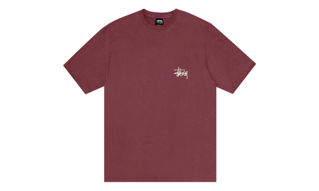 Basic Tee "Oxblood" STUS415