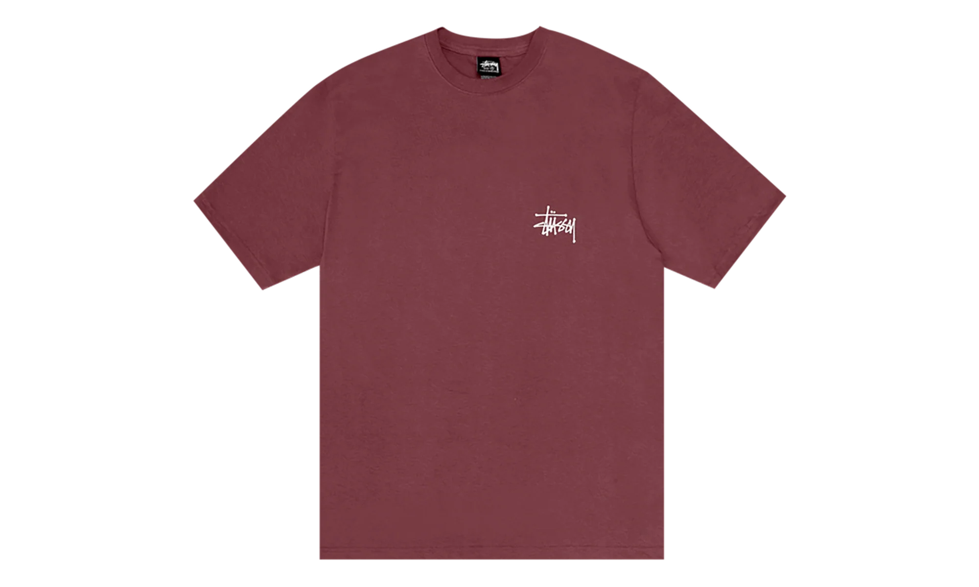 Basic Tee "Oxblood" STUS415