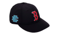 59FIFTY MLB SS20 RETRO CROWN RED SOX FITTED HAT "ERIC EMANUEL - Navy/ Red" EE417