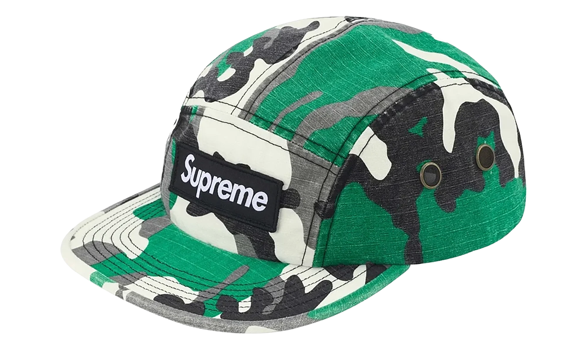Military Camp Cap "FW25 - Green Camo" SU26975