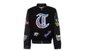 Oklahoma City Thunder Wool & Leather Old English Varsity Jacket "Black" NBA OKL THU 101