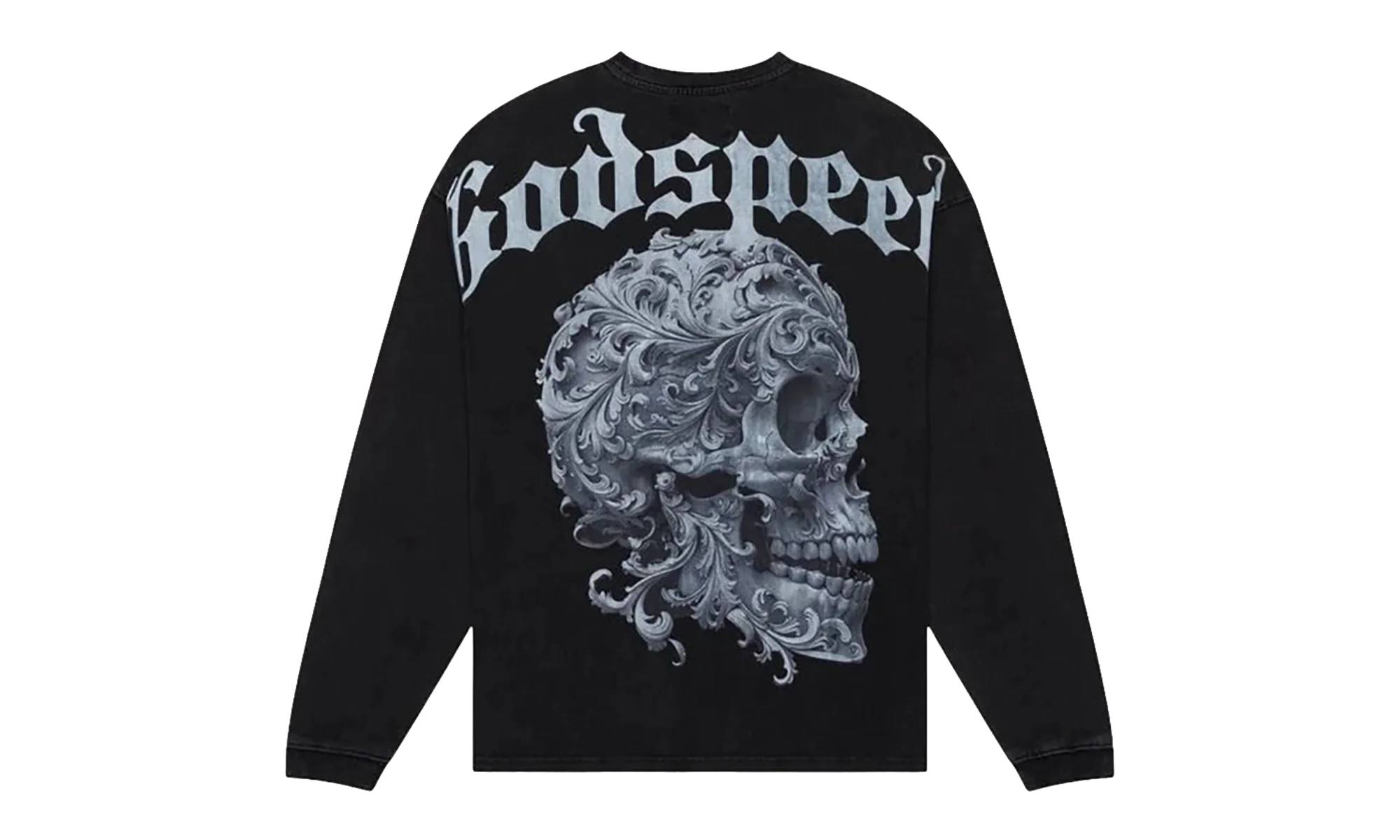 GRAIL LONG SLEEVES SWEATSHIRT "BLACK" GS125