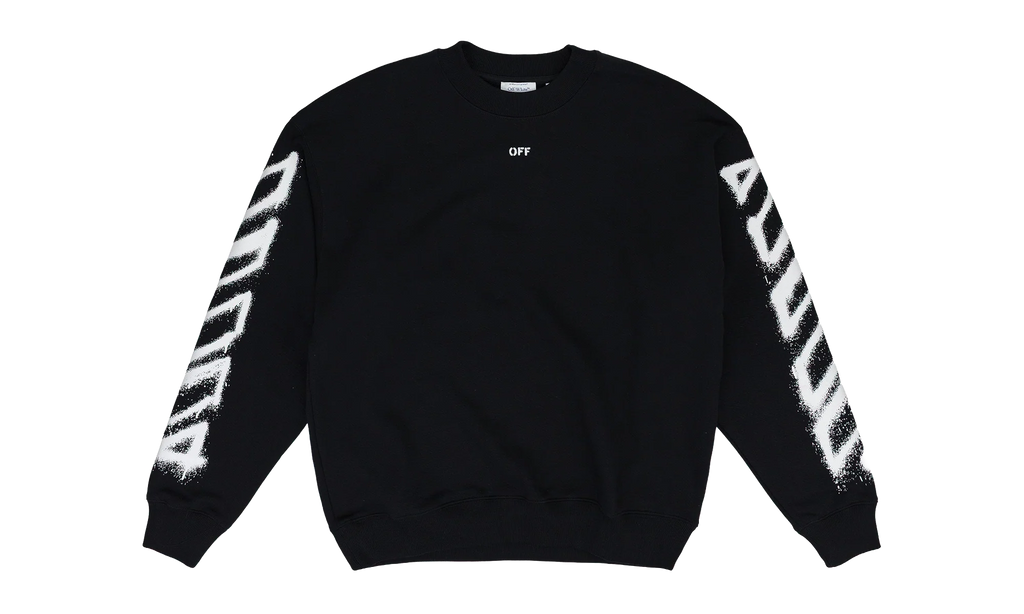 Spray Can Arrow Crewneck "Black" OFW-MHDS-0204