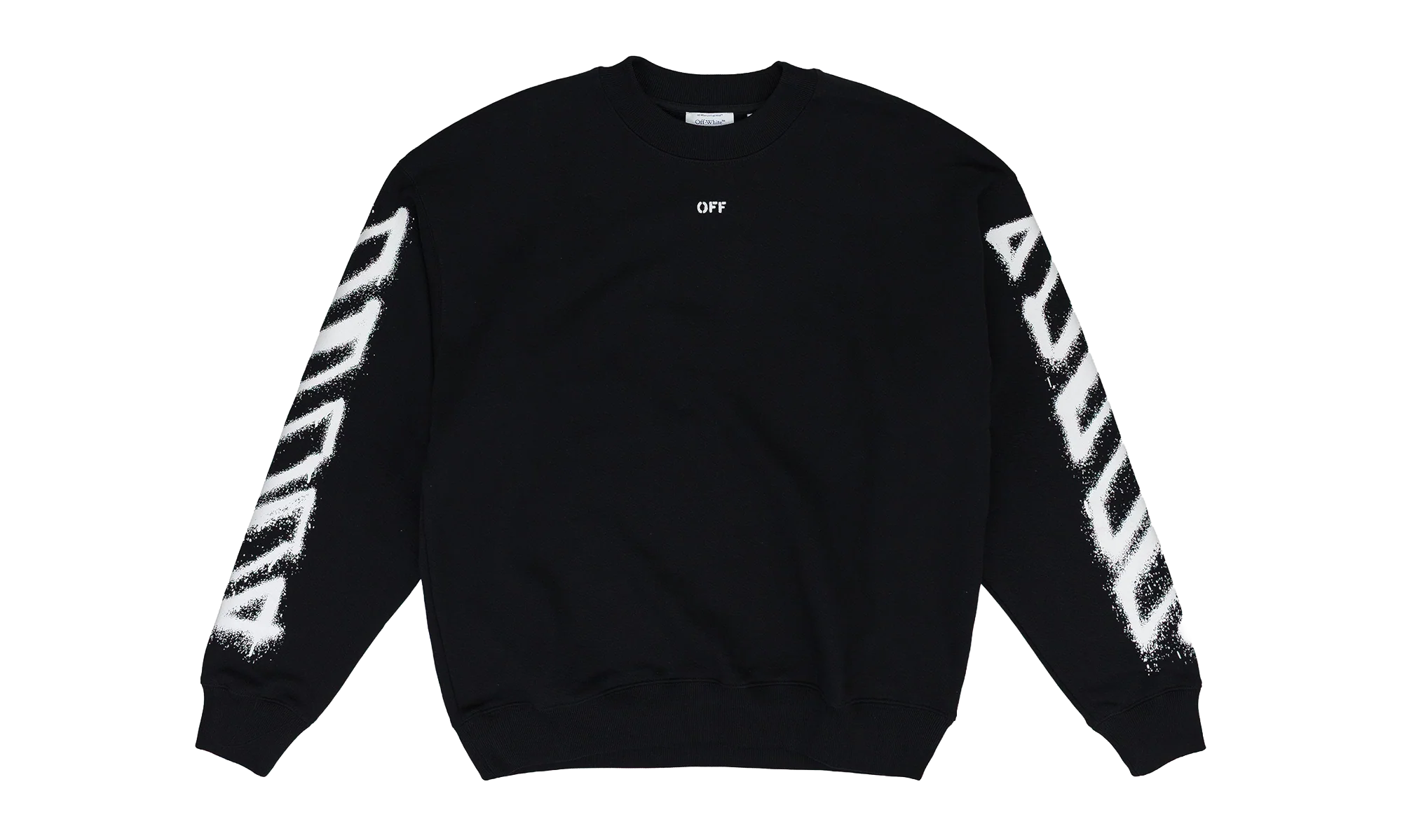 Spray Can Arrow Crewneck "Black" OFW-MHDS-0204