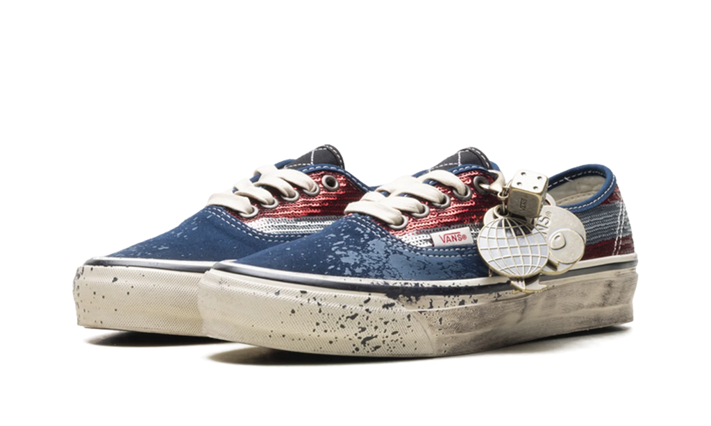 Vans Authentic Premium "La Habana - Red / Navy" VN000DB8Z11