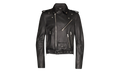 Leather Motorcycle Jacket "Black" MLJ033 001