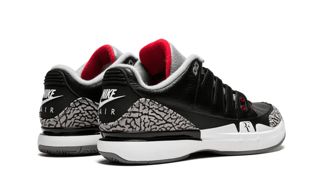 Zoom Vapor AJ3 "Black/Cement Jordan 3" 709998 010