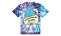 Frizzle Tie Dye Tee "Dolphins" BWA23