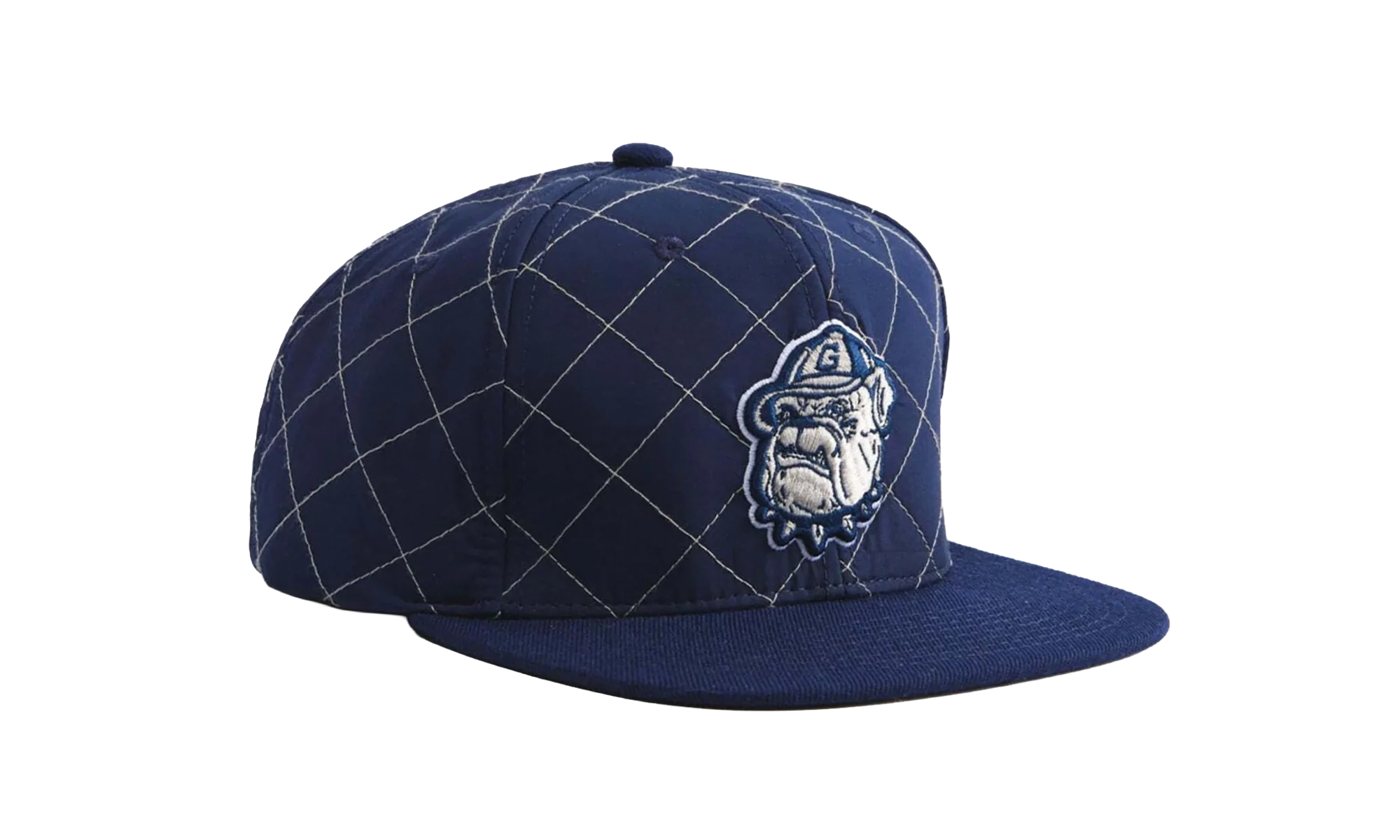 NCAA Quilted Taslan Snapback "Georgetown Hoyas - Navy" HHSS3170 GTWYYPPPNAVY