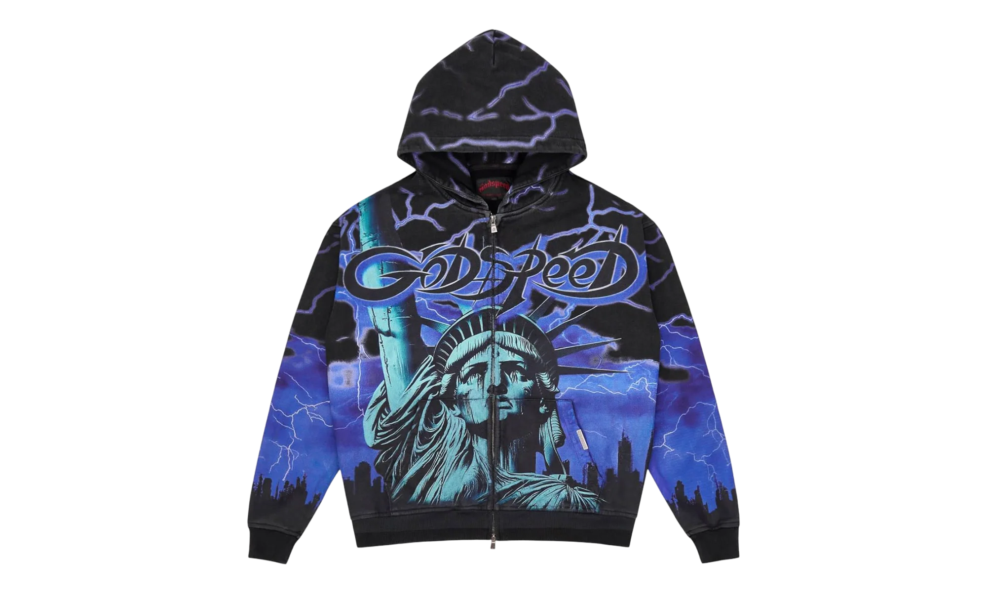 Voltage Zip Hoodie V2 "Blue" GS084