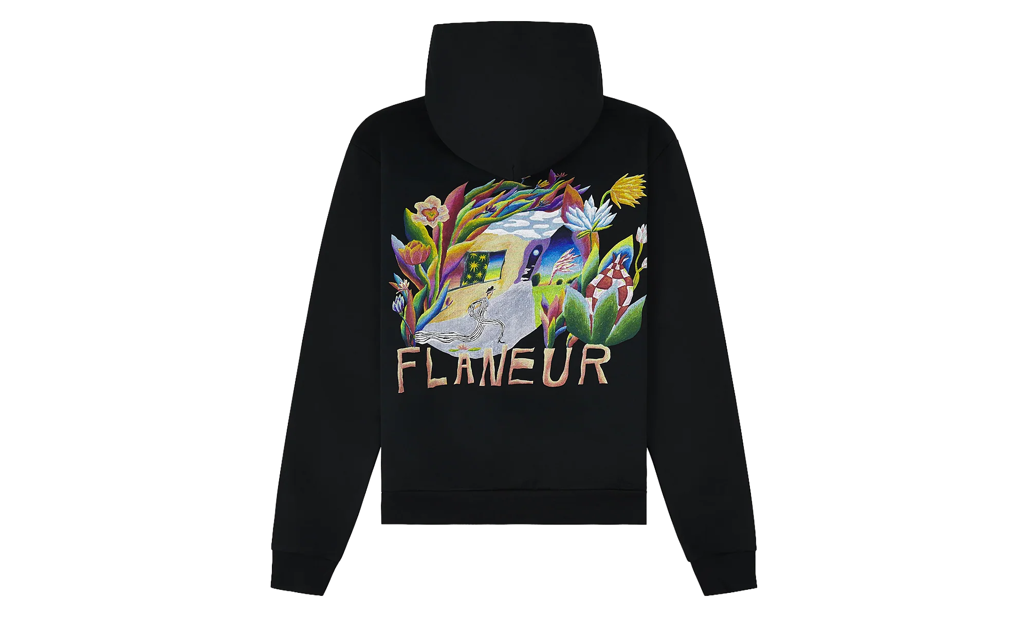 Passage of Time Hoodie "Black" F15007 BLK