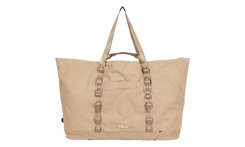 X-Large Tote Bag + Utility Pouch "SS26 - Tan" SU27287
