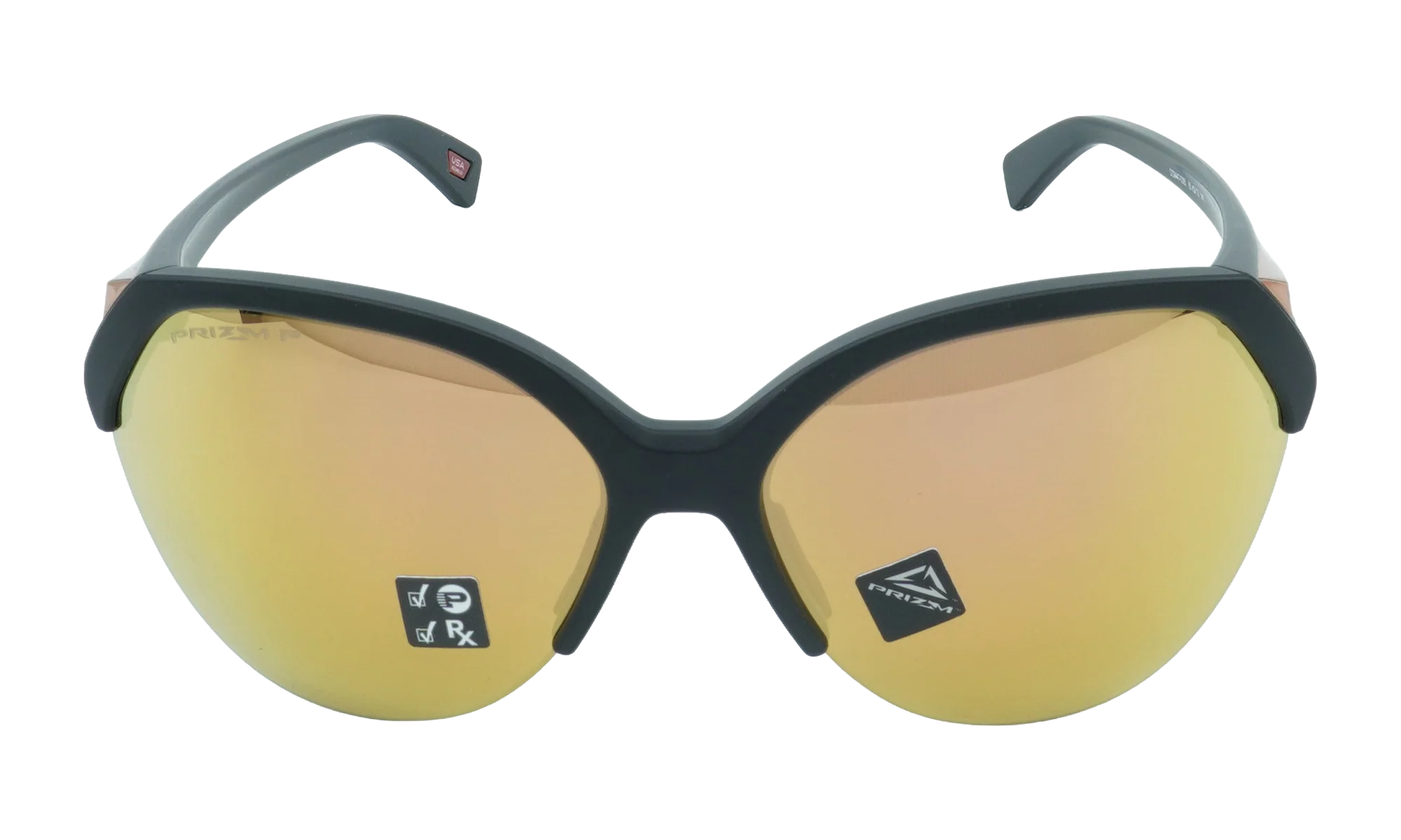 Trailing Point Polarized Sunglasses WMNS "Matte Black / PRIZM Rose Gold" OO9447 03