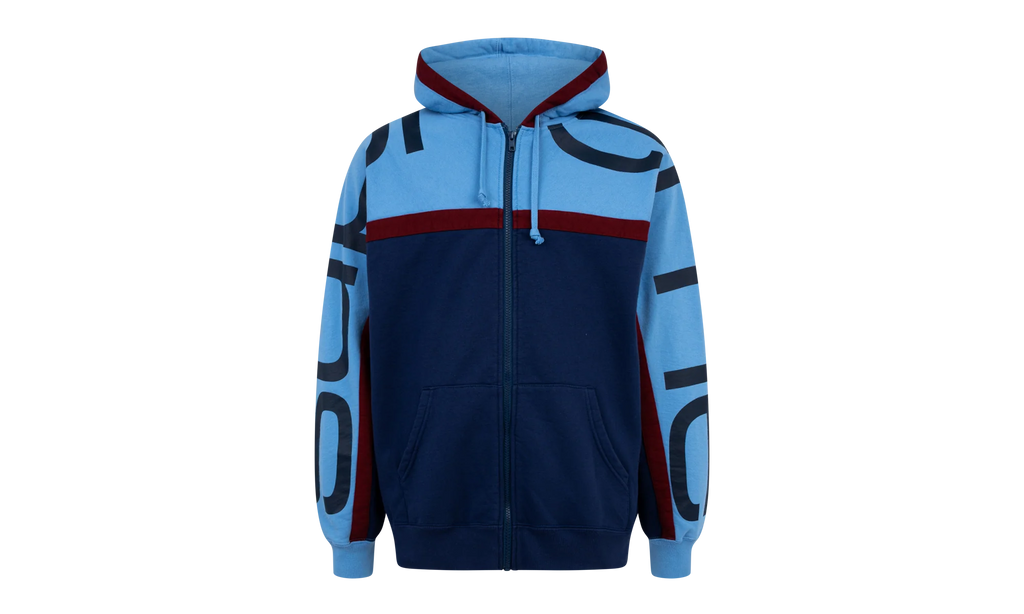 Big Logo Paneled Zip Up Hoodie "FW20" SU9885