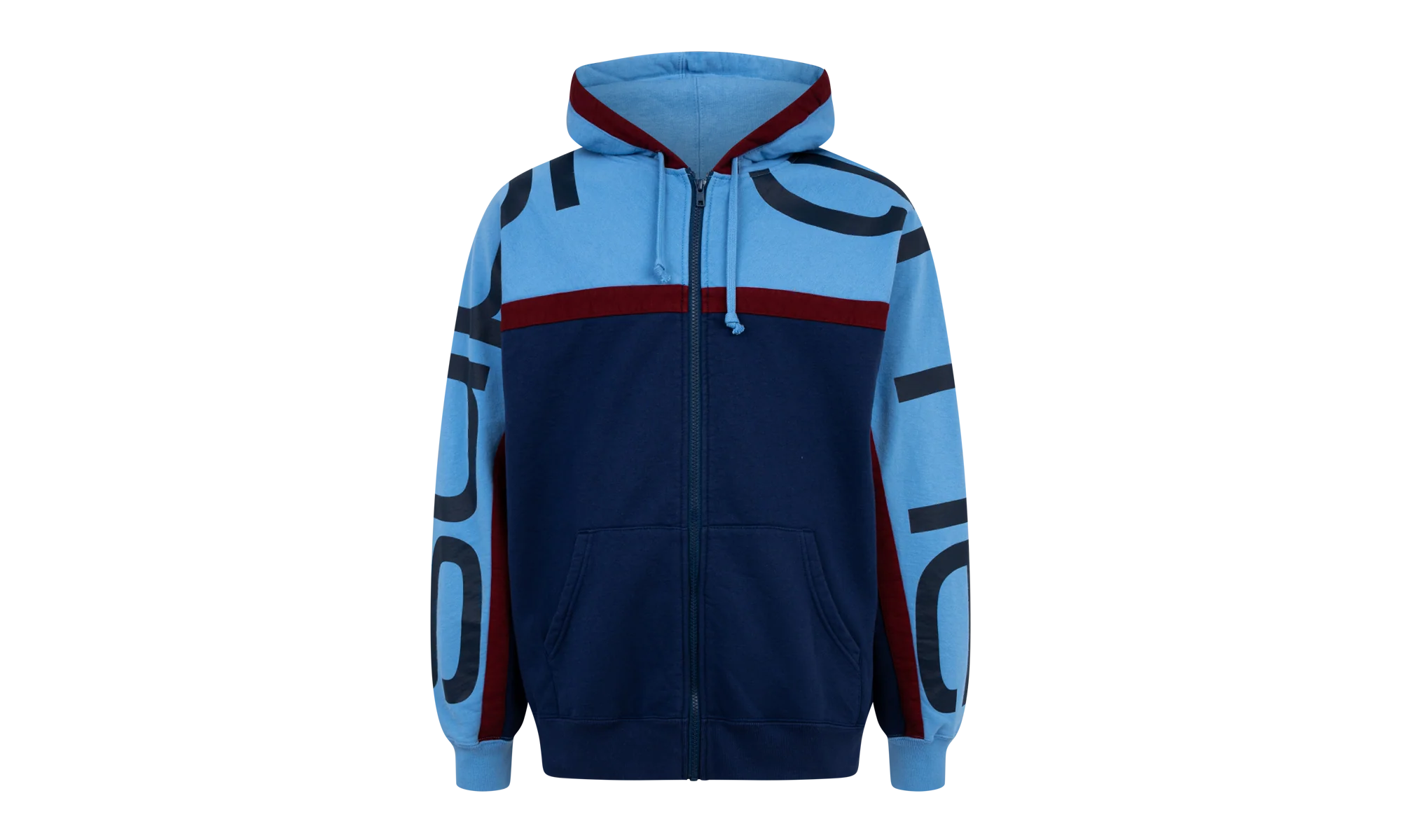 Big Logo Paneled Zip Up Hoodie "FW20" SU9885
