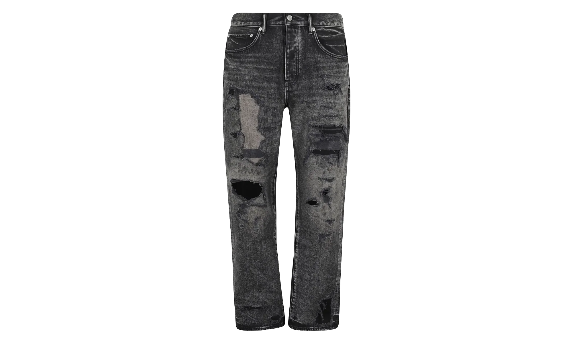 Repair Blowout Jeans "Black" P011 VTWB425