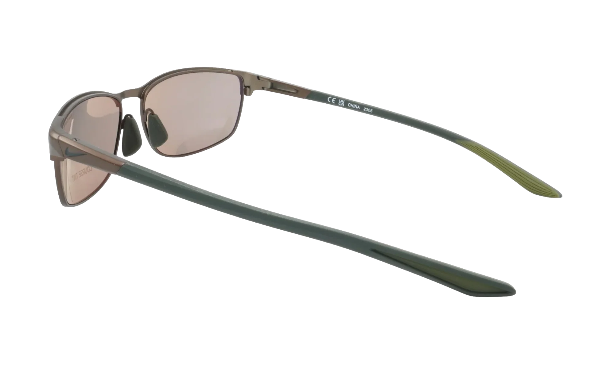 Modern Metal E Sunglasses "Satin Walnut / Course Tint" DZ7365 220
