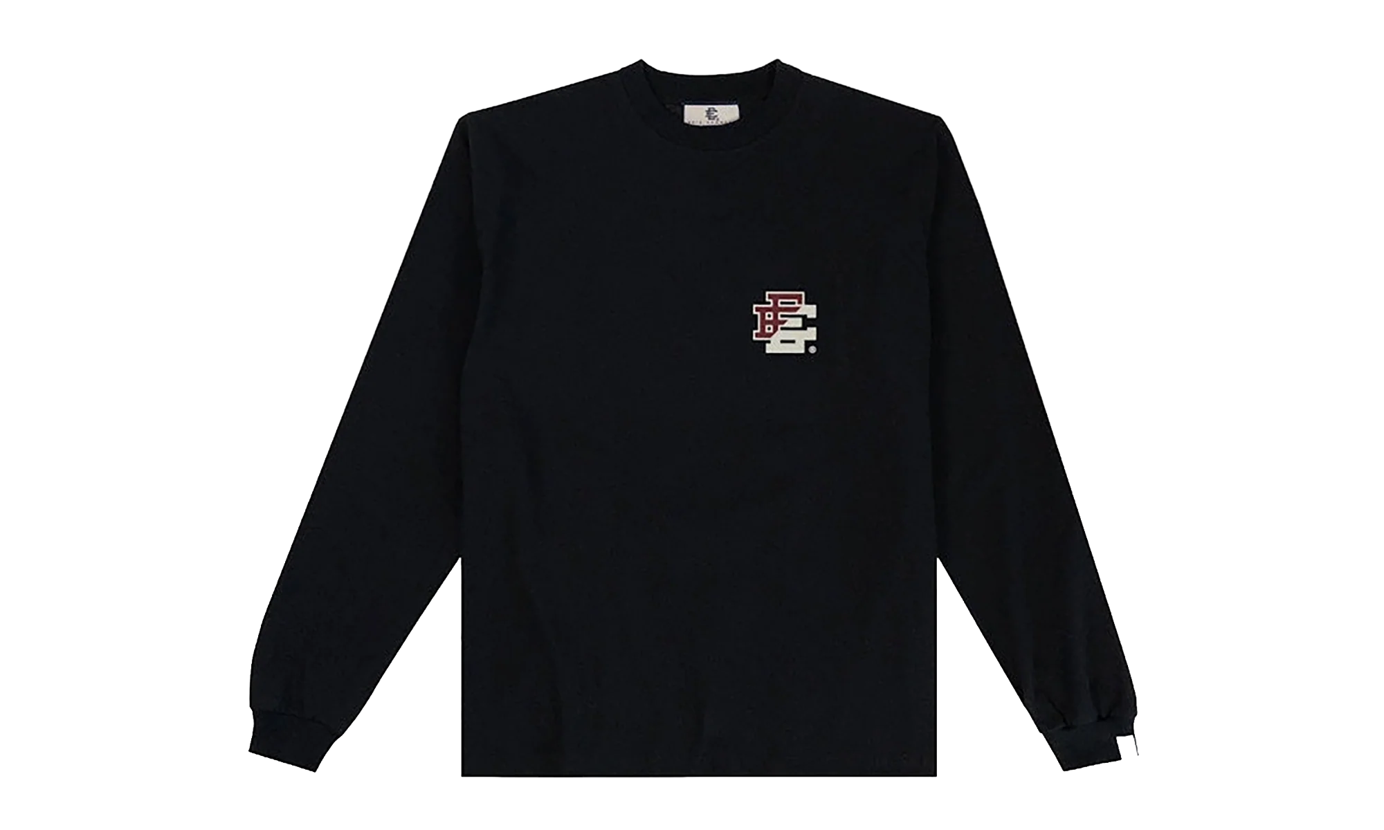 EE LONG SLEEVE T-SHIRT "FW23 - Black/Maroon/Ivory" EE583