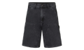 Double Knee Shorts "Black Stoned Washed" I034867 89 06