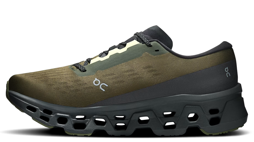 Running Cloudmonster 3 Olive Eclipse