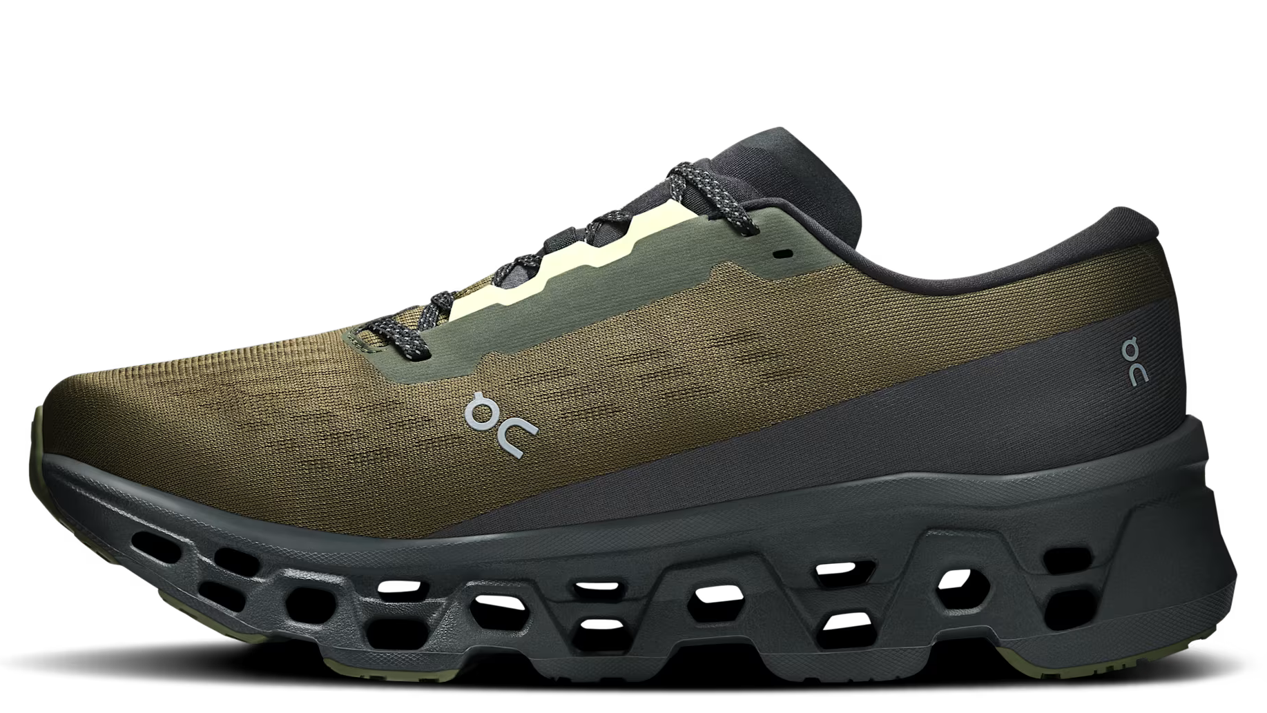 Running Cloudmonster 3 Olive Eclipse