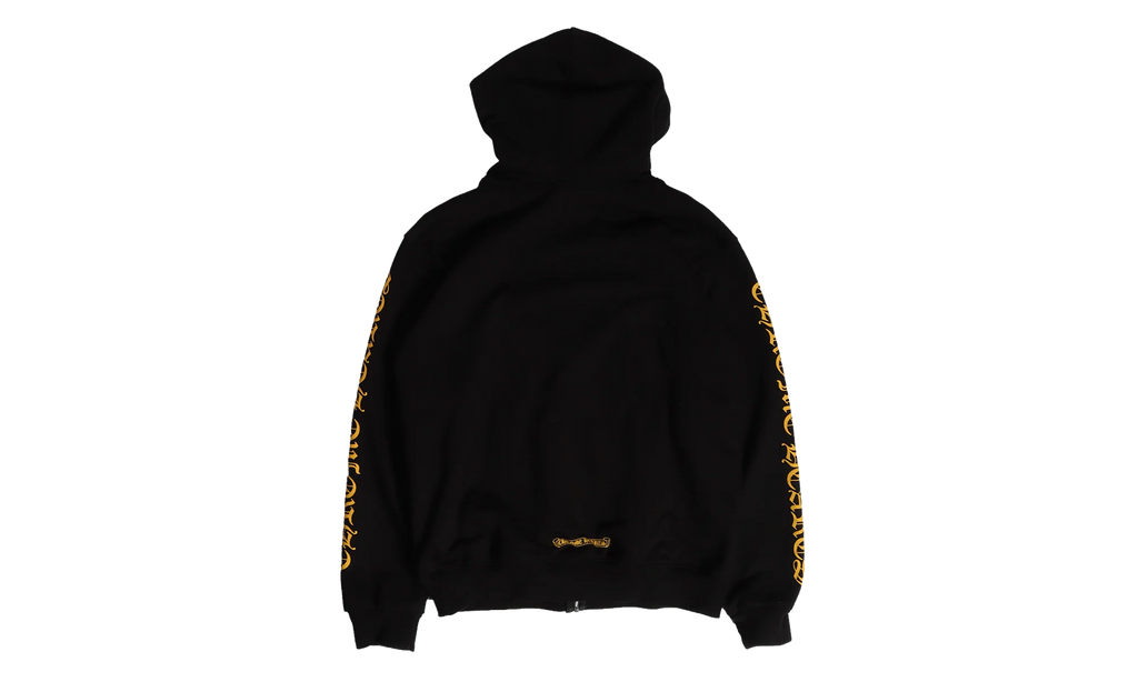 Dagger Logo Zip-Up Hoodie "Black/Yellow" CHRM0820