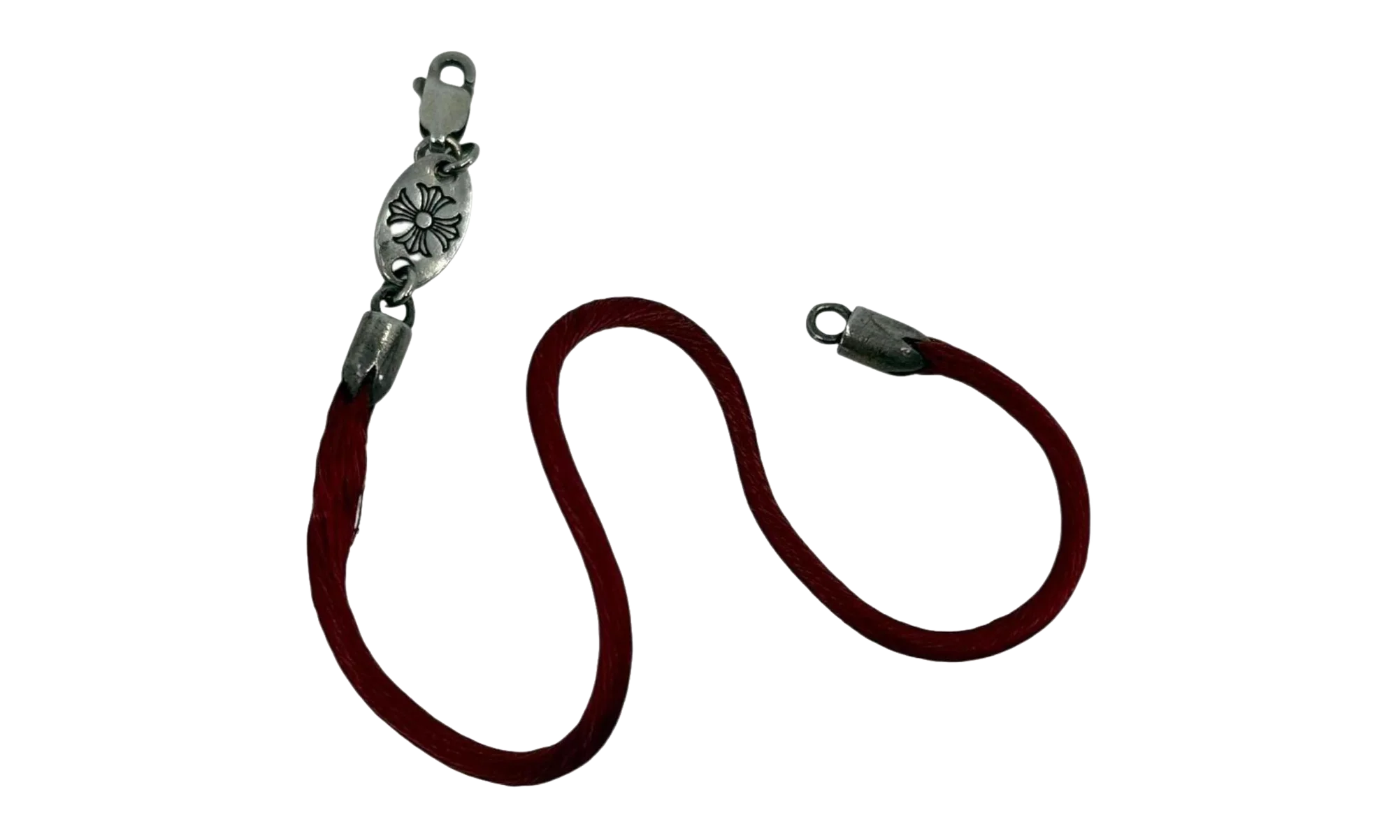 KZ Cassette Cross Stack Bracelet "Maroon" CHRM1166