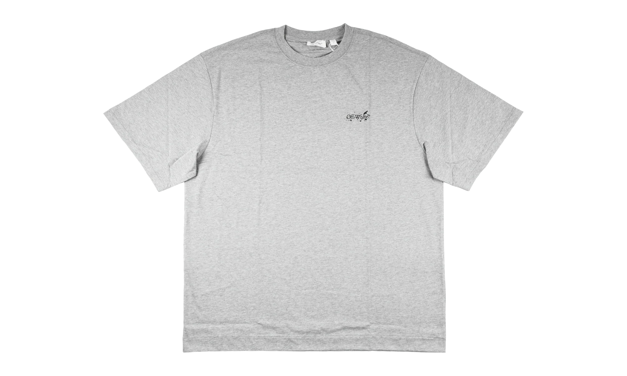 PAINT SPLATTER ARROW DIAG SKATE FIT TEE "Heather Grey" 44OWOS26T064 030
