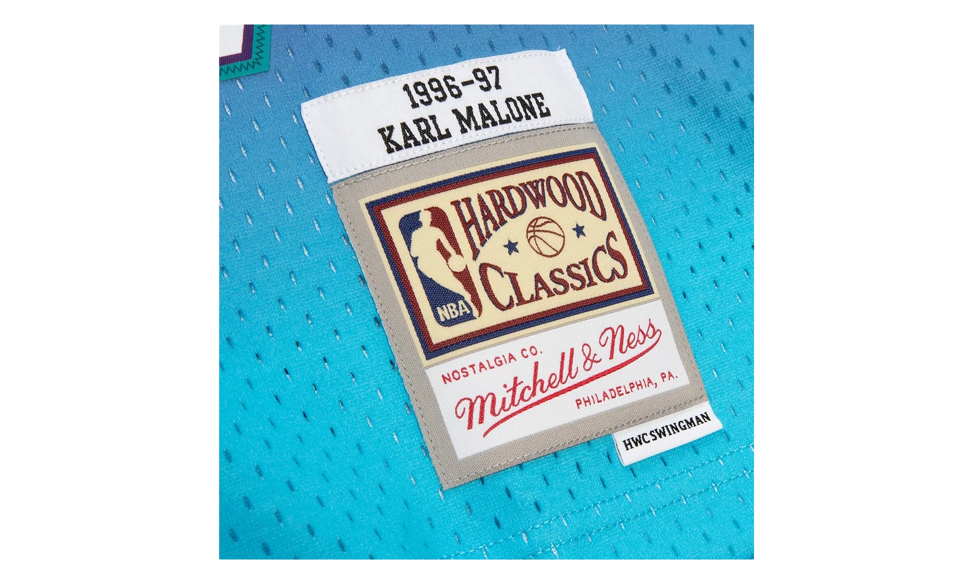 NBA Karl Malone Reload Swingman Jersey "1996 Utah Jazz - Blue" SMJYCP19271 UJABLUE96KMA