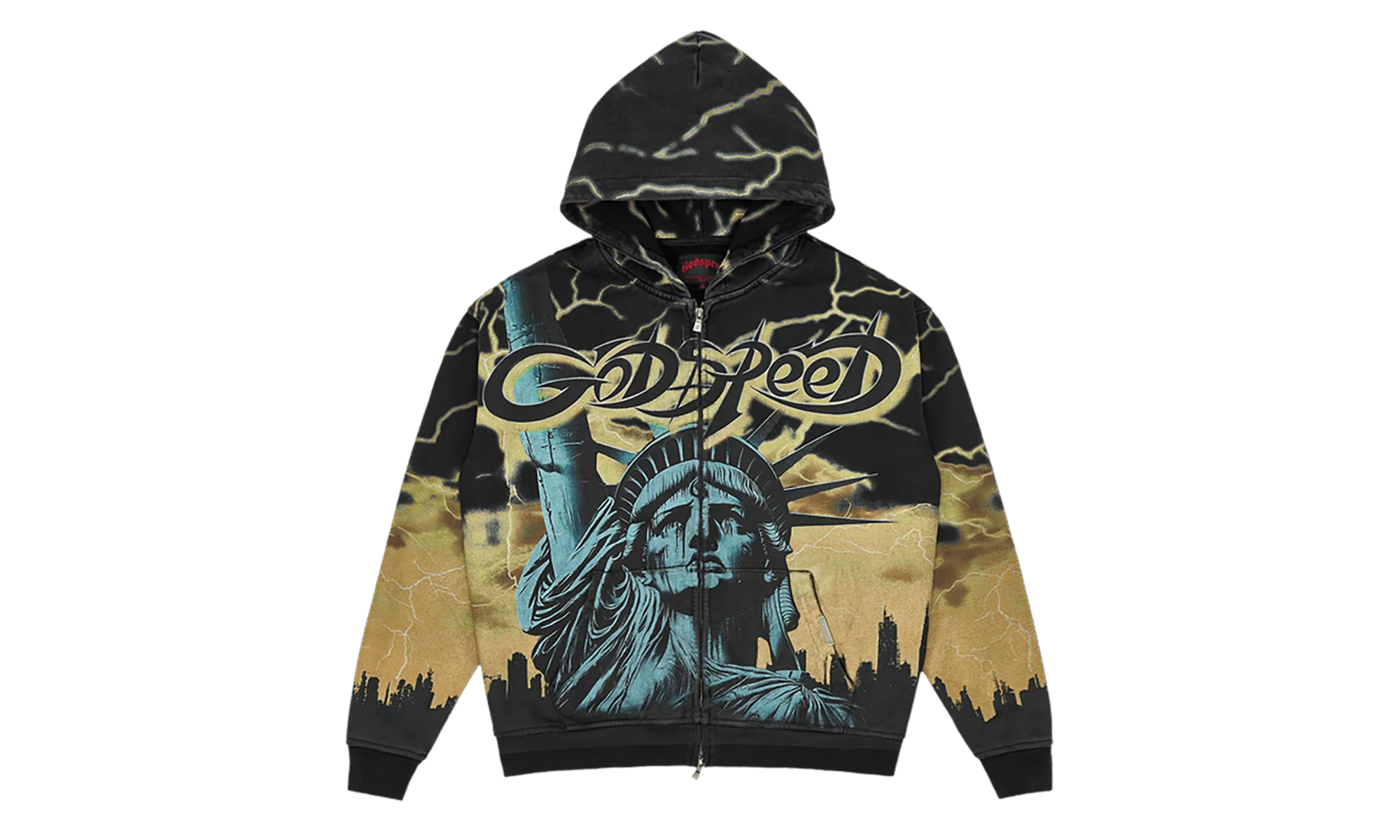 Voltage V2 Zip Hoodie "Yellow" GS102