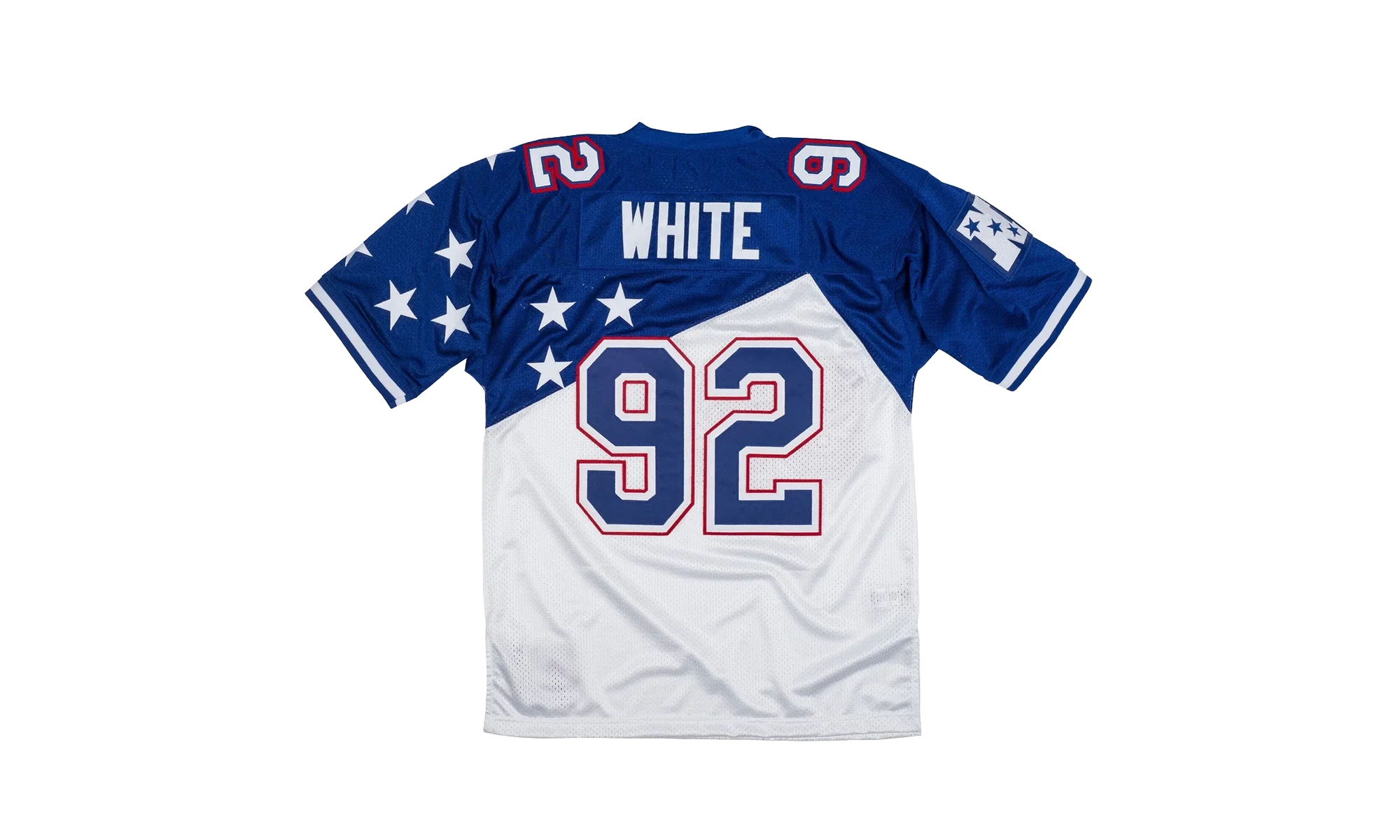 NFL Reggie White Authentic Jersey "1994-95 AFC - White / Royal" AJY6LG19122 NFCWHRY94RWH