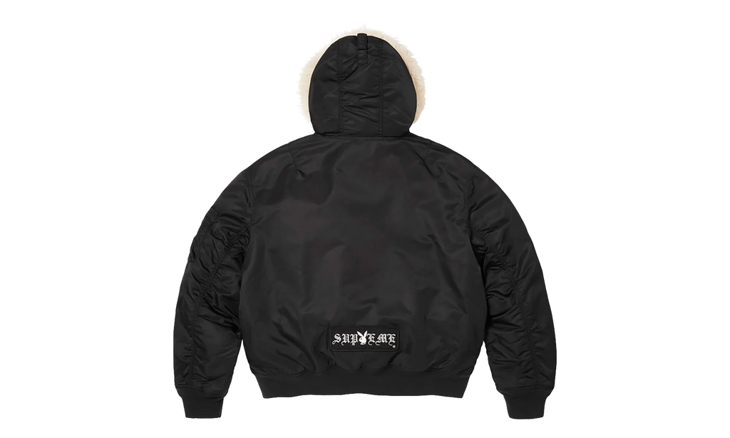 Playboy® Hooded MA-1 "SS26 - Black" SU27110