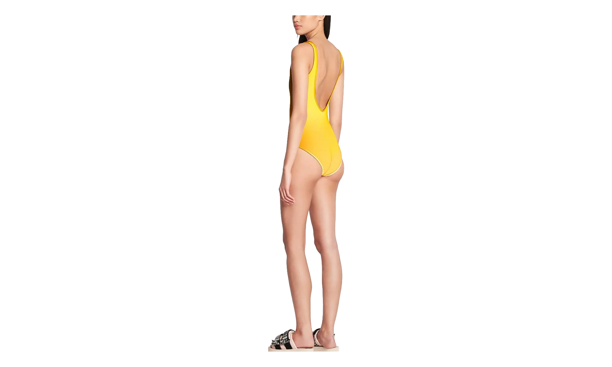 ONE-PIECE SWIMSUIT "Yellow" RW SW0008 B012 A22 803