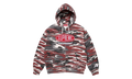 Performance Zip Up Hoodie "SS26 - Red Camo" SU27276