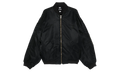 CHAVARRIA SATIN BOMBER JACKET "Black" KD9361