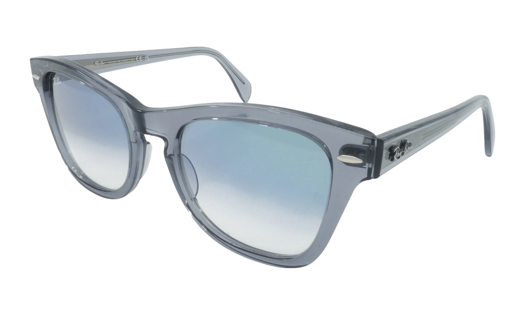 Square Sunglasses "Transparent Grey" RB0707S-66413F_53