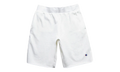 C-Life Reverse Weave Cut Off Shorts "White" 89597 045