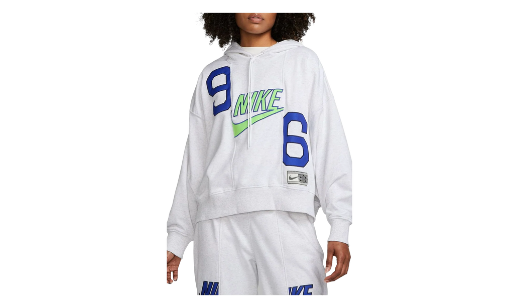 Sportswear Club Fleece Hoodie WMNS "Birch Heather / Green" DV8086 051