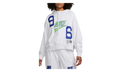 Sportswear Club Fleece Hoodie WMNS "Birch Heather / Green" DV8086 051