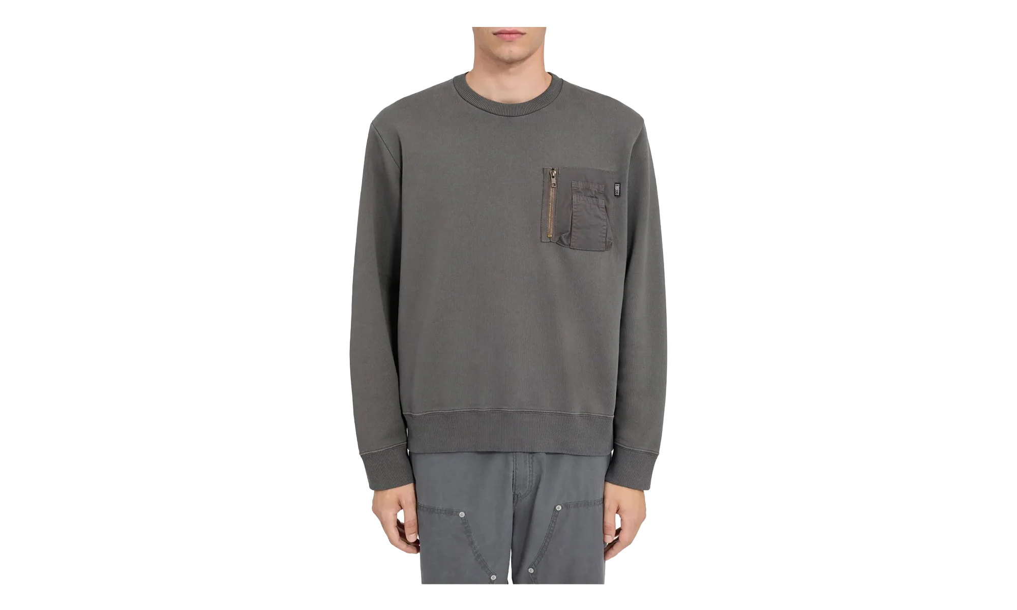 Sweatshirt With Cargo Pocket "Taupe" SH0GU0038M25024810