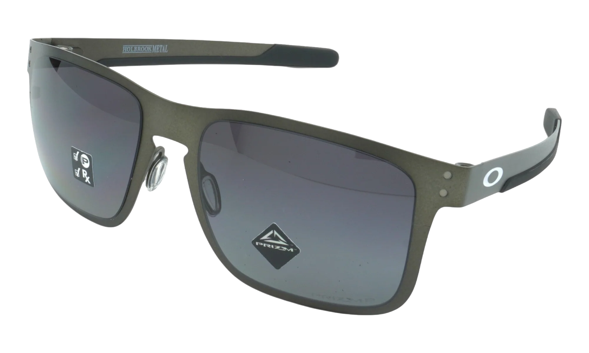 Holbrook Metal Polarized Sunglasses "Metal Polarized / Matte Gunmetal" OO4123 24