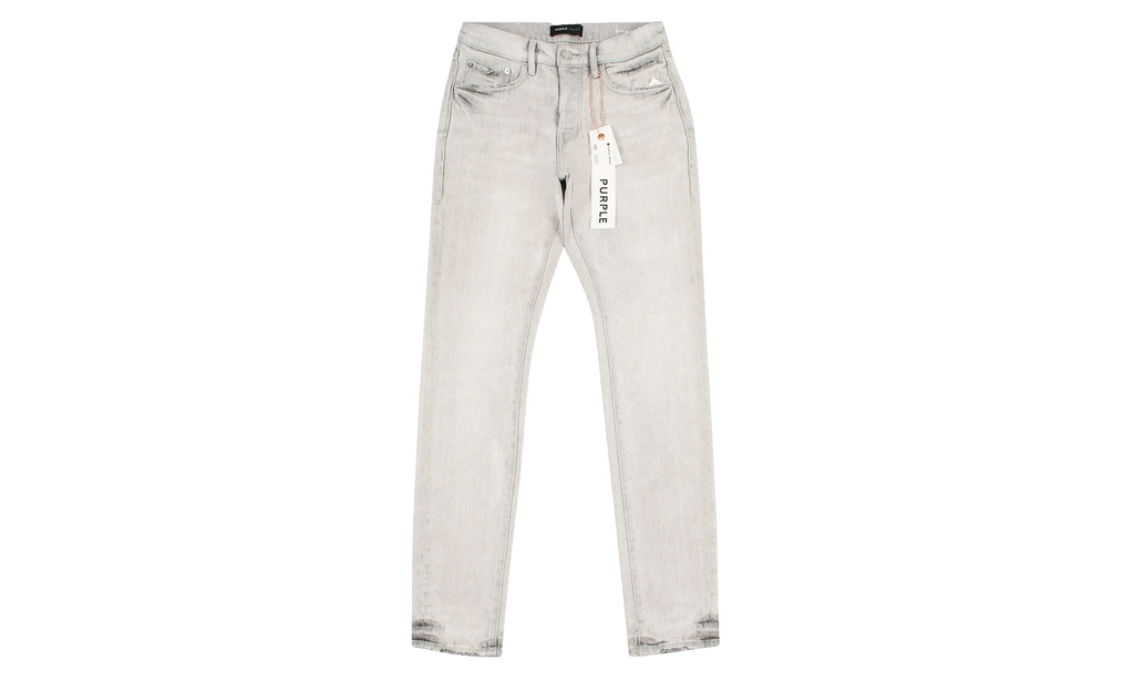 Skinny Coated Denim "Grey" P001 SKLG324
