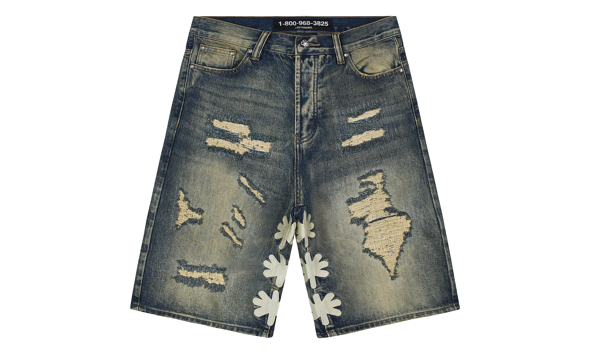 Dstry Denim Short "Bone" 10078171